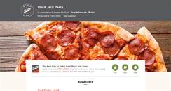 Desktop Screenshot of myblackjackpasta.com