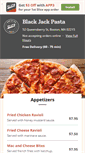 Mobile Screenshot of myblackjackpasta.com
